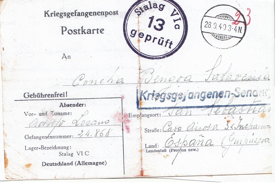 ADOLFOREN KORRESPONDENTZIA KONTZENTRAZIO ESPARRUTIK 1